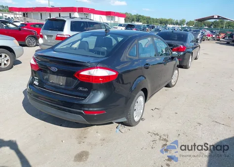 2014 Ford Fiesta Se from USA, damaged, VIN 3FADP4BE2EM220960